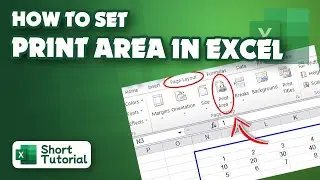 How to set print area in excel 2024 | Initial Solution