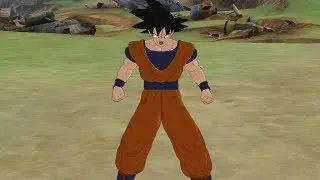 Dragonball Raging Blast 1 Glitch - Goku in-battle without being selected