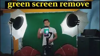 green screen remove mobile se || change video background in kinemaster