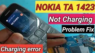 Nokia TA-1423 Not Charging | Nokia ta 1423 charging error | Nokia charging problem solution