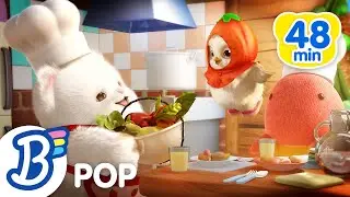 🍅Cooking in the Kitchen + More Badanamu Kids Songs | Badanamu Nursery Rhymes & Kids Songs