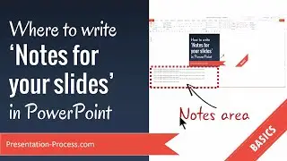 Where to Write Notes for Your PowerPoint Slides