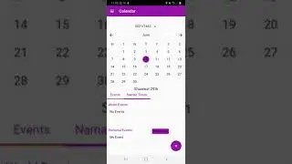 Calendar App