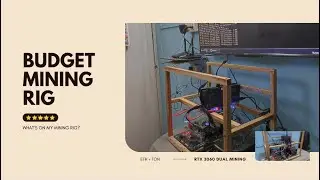 Budget RTX 3060 Dual Coin MINING RIG Setup - Is It Worth It?