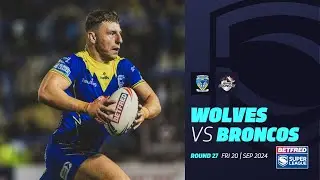 Highlights | Warrington Wolves v London Broncos | 2024 Betfred Super League | Round 27