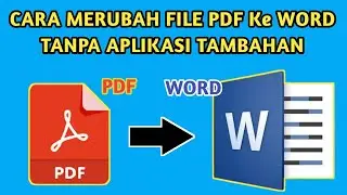 Cara Merubah File Pdf ke Word di Hp Tanpa Aplikasi Tambahan