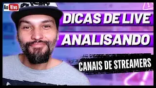 [🔴AO VIVO] Tirando dúvidas e analisando canais (lives & criação de conteúdo)