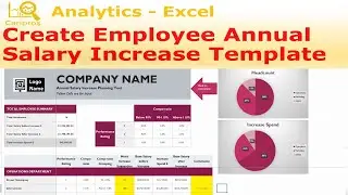 How to Create Employee Annual Salary Increase Template - Excel for HR