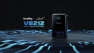 Beyond Speed, Unmatched Performance | SmallRig x Caleb Pike VB212 Mini V-Mount Battery