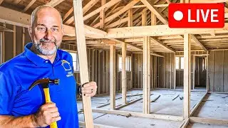 LIVESTREAM | Framing My House One Room at a Time