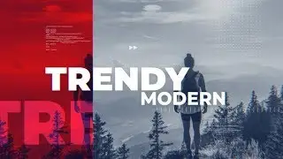 After Effects Template: Trendy Modern Opener