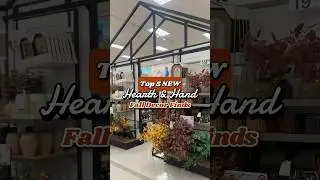 TOP 5 NEW Hearth and Hand Fall Decor Finds 🍂🎃 2024 Fall Decor Finds | Target Fall Decorations