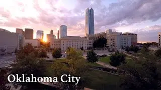 Oklahoma City by Drone in 4K