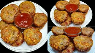 how to make corn cutlet | corn cutlet recipe | crispy evening snacks | snacks recipes | corn cutlet