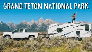 Escape to Grand Tetons: The Ultimate RV Journey You Can't Miss | Full Time Solo RV Travel Vlog