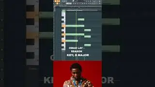 Free Afrobeat midi chord progression | Omah Lay -  Reason