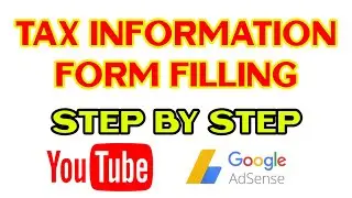 How to Submit Tax Information Form in Google Adsense