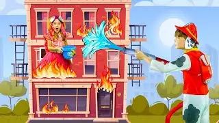 Paw Patrol Rescue Team and More Heroes | Kinderwood Kids Songs