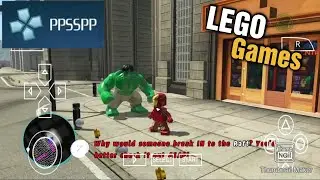 TOP 8 BEST PSP LEGO GAMES (ANDROID) PPSSPP EMULATOR