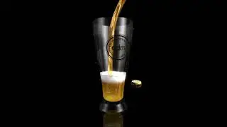 3dsmax beer pour simulation