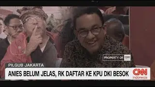 Anies Belum Jelas, RK Daftar ke KPU DKI Besok