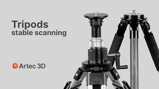 Steadfast tripods for easy, stable scanning