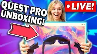 QUEST PRO Unboxing & First Impressions LIVE!!! Q &A