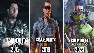 Evolution of David Mason in Call Of Duty Series (2012-2023)