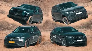 SUV Battle 2020: Audi Q8, BMW X5, Mercedes GLE, Volvo XC90, Range Rover Sport, Jeep, Lexus & BMW X6