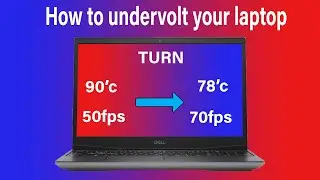 How to under volt laptop GPU and reduce temps (Dell G5 SE) AMD