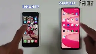 | IPhone 7 Vs Oppo A96 | Speed Test | & | Comparison | 2024 |