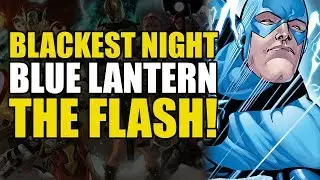 The Flash Becomes A Blue Lantern! (Green Lantern Blackest Night: The Flash)