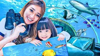 Surprising our Daughter in An Underwater Hotel!