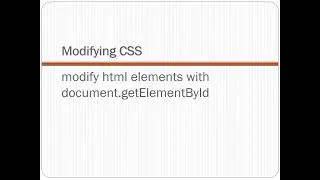 JavaScript: CSS, DOM & Form Data