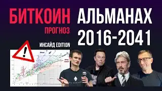 БИТКОИН 🪐 АЛЬМАНАХ 2016-2041 [точки движения]
