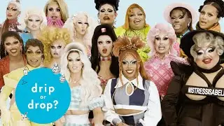 RuPaul's Drag Race Queens Rate ICONIC Fits From Other Seasons | Drip or Drop | Cosmopolitan