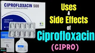 Ciprofloxacin – Side Effects, Uses, Mechanism of Action, Dosage, Interactions, Warning