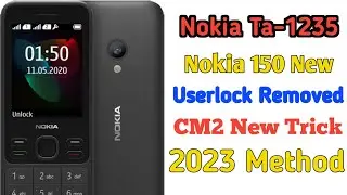 Nokia Ta-1235 userlock remove cm2 very eassy trick 2023