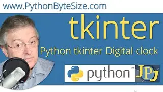 A Digital clock built with Python tkinter