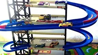 Fastlane Toy Car Garage Playset Small Car Toys For Children New Toys For Children Hot Wheels