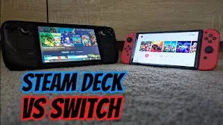 Steam Deck VS Nintendo Switch OLED - HUGE DIFFERENCES!