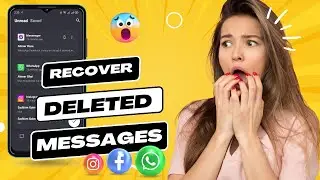 How to see deleted messages on whatsapp - Facebook & instagram Deleted Messages Recovery