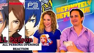 All Persona Openings Reaction