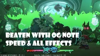 FNF Retrospecter -True Hell- Ectospasm w/ MAX NOTE SPEED & ALL EFFECTS CLEAR!!!