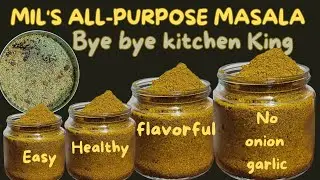 How To Make Curry powder at home Better Than kitchen king masala recipe (No onion Garlic) 😋