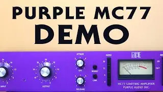 Purple MC77 Compressor Demo