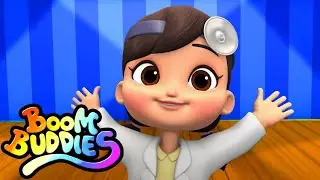 Canción del doctor | Musica para niños | Dibujos animados | Boom Buddies Español | Educación