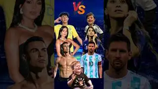 Ronaldo, Georgina, Ronaldo Jr VS Messi, Antonella, Ciro Messi 🥊🤯