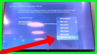 How to Turn Off Rest Mode on PS5 (NEW Playstation 5 Update in 2024)