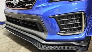 Installing APR Carbon Fiber Front Splitter on the S209 | Subaru WRX STI S209 | Aerodynamics